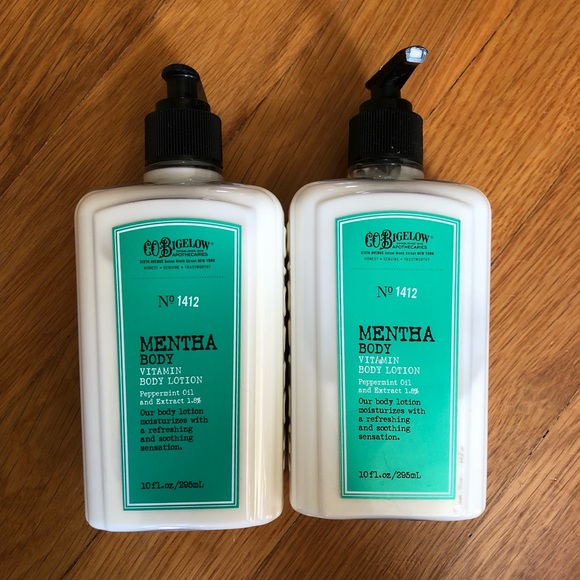 mentha body lotion